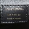 Louis Vuitton  Speedy Editions Limitées handbag  Urs Fischer in red and white monogram canvas  and black leather - Detail D5 thumbnail