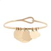 Bracelet ouvrant Dior Coeurs Légers en or jaune - 00pp thumbnail