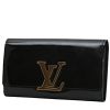Billetera Louis Vuitton  Louise en charol color berenjena - 00pp thumbnail