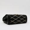 Louis Vuitton  Malletage handbag  in black and white quilted leather - Detail D5 thumbnail