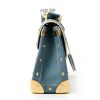 Bolso para llevar al hombro o en la mano Louis Vuitton  Talentueux en cuero suhali azul - Detail D6 thumbnail