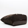 Shopping bag Gucci   in tela marrone e pelle marrone - Detail D5 thumbnail