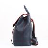 Mochila Louis Vuitton  Lockme Backpack en cuero granulado azul marino y rojo - Detail D7 thumbnail