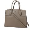 Louis Vuitton  City Steamer handbag  in grey grained leather - 00pp thumbnail