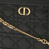 Bolso bandolera Dior  Pochette Daily en cuero cannage negro - Detail D1 thumbnail