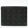 Dior  Pochette Daily shoulder bag  in black leather cannage - Detail D7 thumbnail