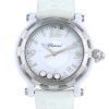 Reloj Chopard Happy Sport de acero y cerámica blanca Circa 2010 - 00pp thumbnail