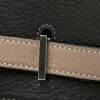 Bolso de mano Hermès  Birkin 35 cm en cuero togo marrón etoupe y negro - Detail D1 thumbnail