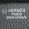 Borsa Hermès  Birkin 35 cm in pelle togo etoupe e nera - Detail D3 thumbnail