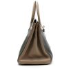 Hermès  Birkin 35 cm handbag  in etoupe and black togo leather - Detail D7 thumbnail