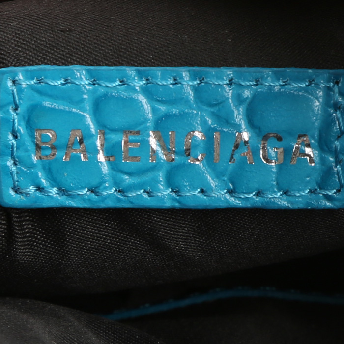 Balenciaga Cagole shoulder bag in leather - Detail D3