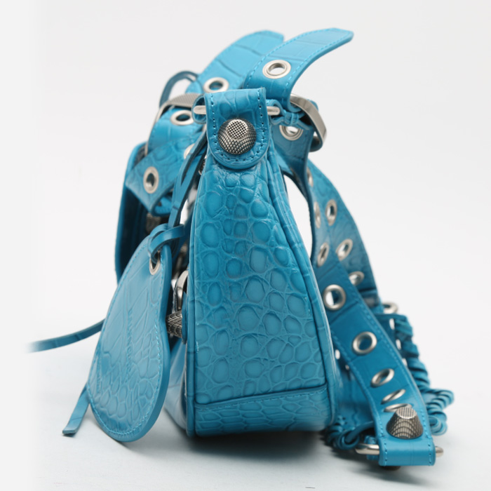 Balenciaga Cagole shoulder bag in leather - Detail D6