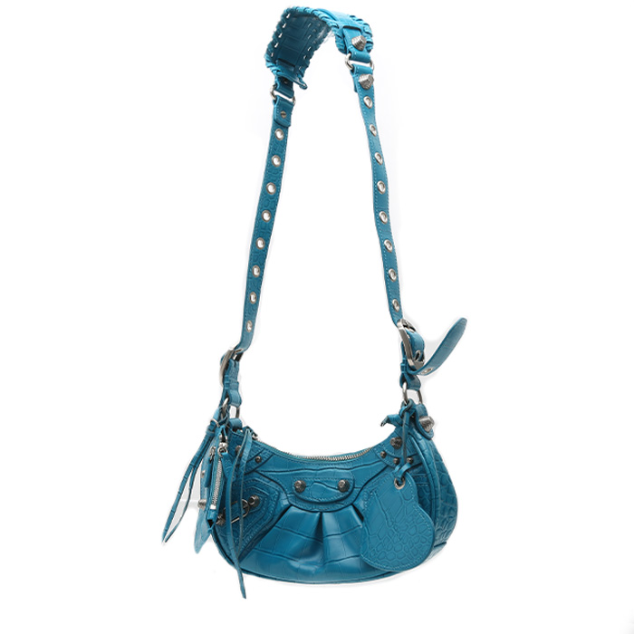 Balenciaga Cagole shoulder bag in leather - Detail D8