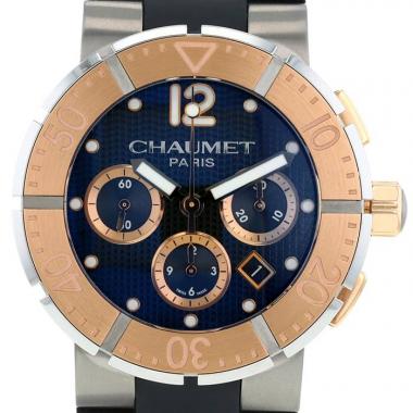 Reloj Chaumet Class One de oro rosa y titanio Circa 2000