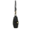Chanel  Vintage Shopping shoulder bag  in black quilted leather - Detail D6 thumbnail