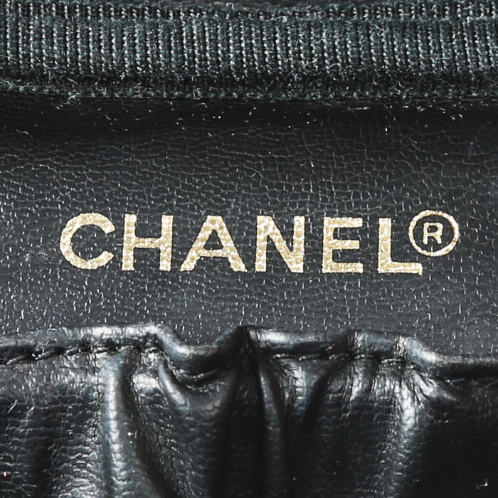 Vanity Chanel  Vanity en cuir noir - Detail D4