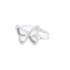 Sortija Messika Butterfly de oro blanco y diamantes - 00pp thumbnail