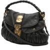 Miu Miu   handbag  in black leather - 00pp thumbnail