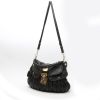 Miu Miu   handbag  in black leather - Detail D2 thumbnail