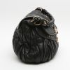 Miu Miu   handbag  in black leather - Detail D6 thumbnail