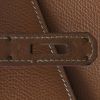 Hermès  Kelly 35 cm handbag  in gold Courchevel leather - Detail D4 thumbnail