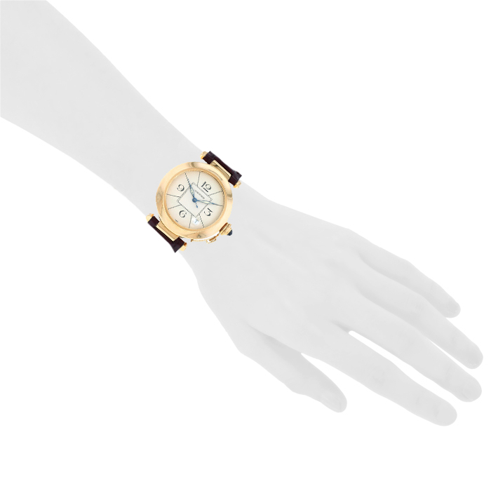 Reloj Cartier Pasha de oro amarillo Ref: Cartier - 1989  Circa 2000 - Detail D1