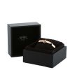 Opening Hermès Collier de chien small model bracelet in pink gold - Detail D2 thumbnail