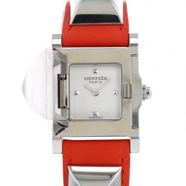 Montre Hermès Médor en acier Ref: Hermès - ME3.210  Vers 2006