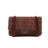 Bolso de mano Chanel  Timeless Classic en tweed rojo y verde - 360 thumbnail