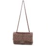 Borsa Chanel  Timeless Classic in tweed rosso e verde - Detail D2 thumbnail