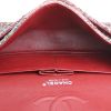 Chanel  Timeless Classic handbag  in red and green tweed - Detail D3 thumbnail
