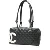 Shopping bag Chanel  Cambon in pelle trapuntata nera - 00pp thumbnail
