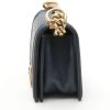 Chanel  Boy shoulder bag  in navy blue quilted leather - Detail D6 thumbnail