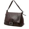 Fendi  Baguette handbag  in plum python - 00pp thumbnail