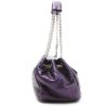 Chanel   handbag  in purple glittering leather - Detail D7 thumbnail