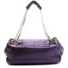 Bolso de mano Chanel  Chanel 2.55 en cuero irisado violeta - Detail D8 thumbnail