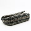 Chanel  Timeless small model  handbag  in green and beige tweed - Detail D6 thumbnail