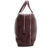 Hermès  Victoria travel bag  in burgundy togo leather - Detail D7 thumbnail