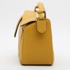 Loewe  Puzzle  small model  handbag  in yellow leather - Detail D6 thumbnail