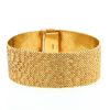 Half-flexible Boucheron   1970's cuff bracelet in yellow gold - 360 thumbnail