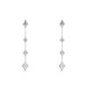 De Beers Radiance earrings in white gold and diamonds - 00pp thumbnail