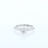 Bague Tiffany & Co Setting en platine et diamant - 360 thumbnail