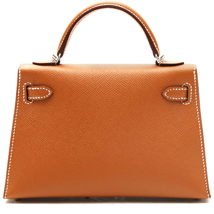 Borsa Hermès  Kelly 20 cm in pelle Epsom gold - Detail D9