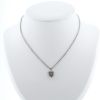 Collar Chopard Happy Diamonds de oro blanco y diamantes - 360 thumbnail