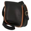 Hermès  Duffle shoulder bag  in black and gold Fjord leather - Detail D5 thumbnail
