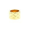 Chanel Matelassé ring in yellow gold - 00pp thumbnail