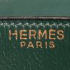 Borsa portadocumenti Hermès  Sac à dépêches in pelle box verde kaki - Detail D4 thumbnail