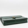 Borsa portadocumenti Hermès  Sac à dépêches in pelle box verde kaki - Detail D5 thumbnail