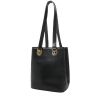 Bolso de mano Celine  Vintage en cuero box negro - 00pp thumbnail