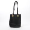 Bolso de mano Celine  Vintage en cuero box negro - Detail D7 thumbnail